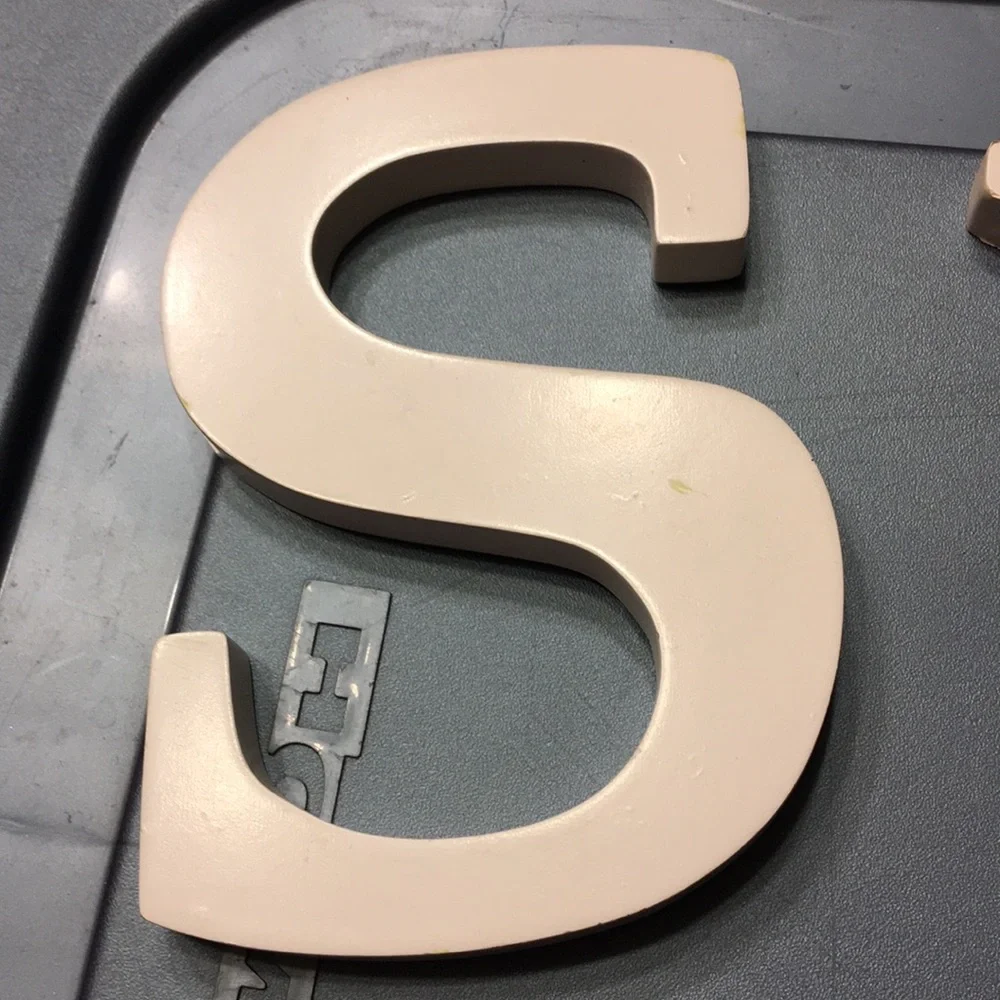Ready to paint letters